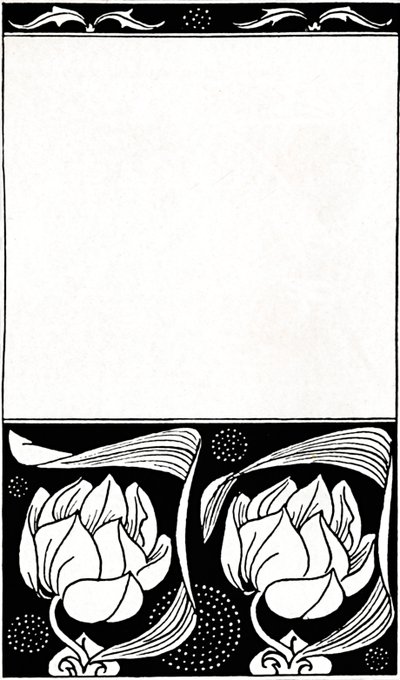 Design for cover av kvinnen som døde, 1914 av Aubrey Beardsley