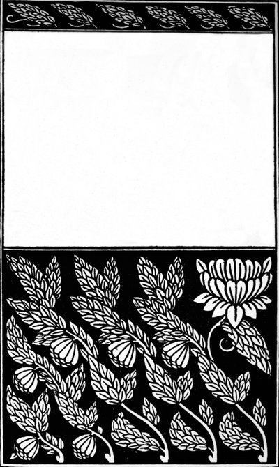 Design for Cover of Nobodys Fault, 1914 av Aubrey Beardsley