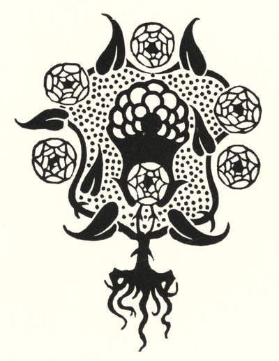 Design for forsiden av "Salome" av Aubrey Beardsley