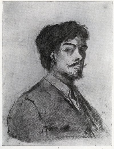 Henry Harland (kull) av Aubrey Beardsley