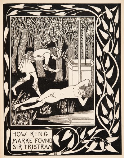 Hvordan kong Marke fant Sir Tristram av Aubrey Beardsley