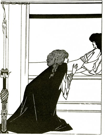 Lamour, ca. 1894 av Aubrey Beardsley
