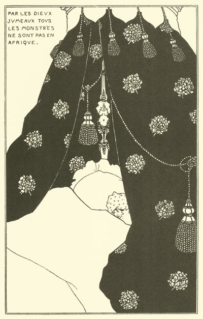 Portrett av seg selv av Aubrey Beardsley
