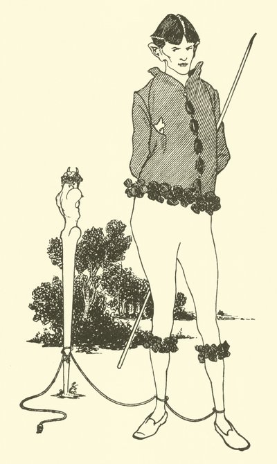 Selvportrett av Aubrey Beardsley