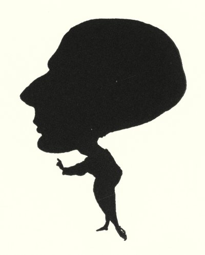 Silhuett av Aubrey Beardsley av Aubrey Beardsley