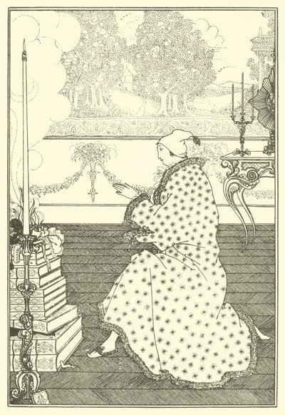 Baronens bønn av Aubrey Beardsley