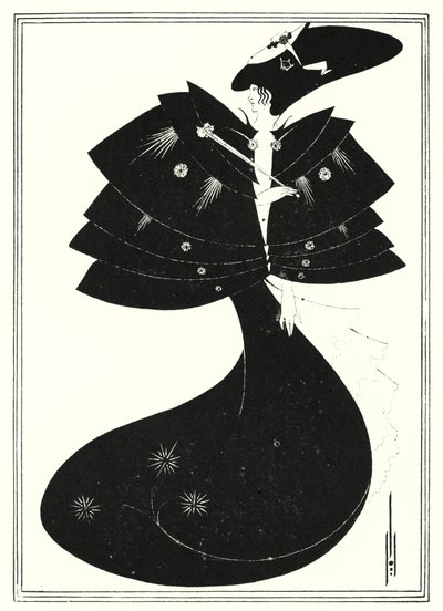 Den svarte kappen av Aubrey Beardsley