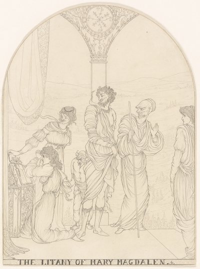 Maria Magdalens litani av Aubrey Beardsley