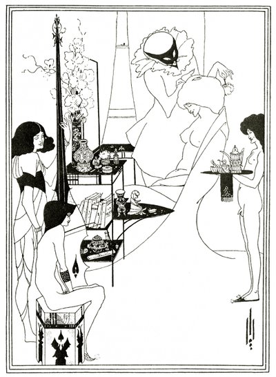 The Toilette of Salome, ca. 1894 (litho) av Aubrey Beardsley