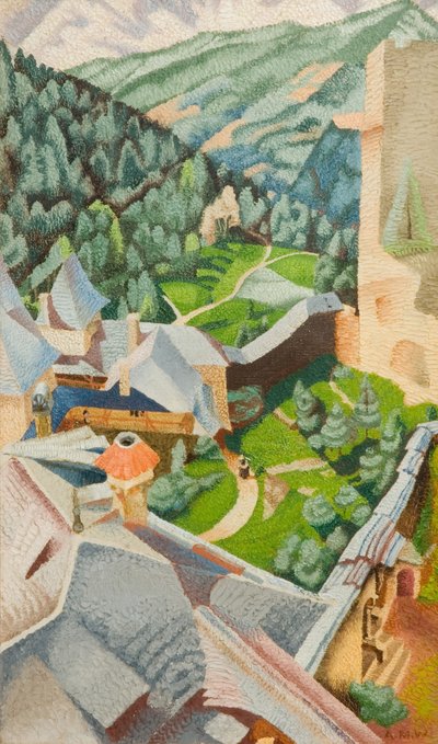 Burg, Finstergrun, 1940. av Audrey Weber