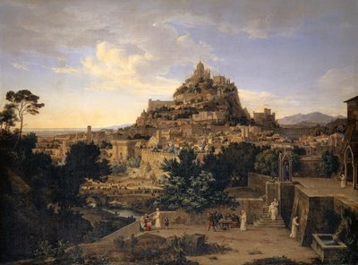 Middelalderens storhetstid, 1829 av August Ahlborn