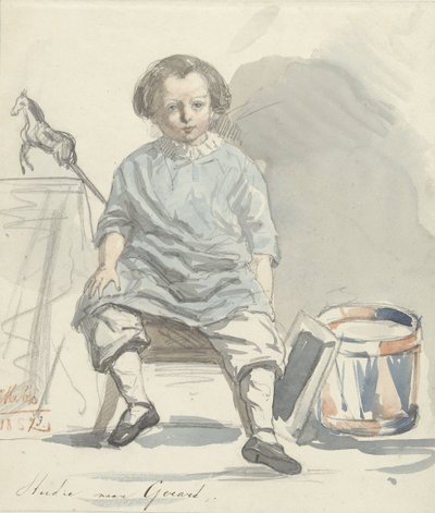 Studer etter Gerard av August Allebe