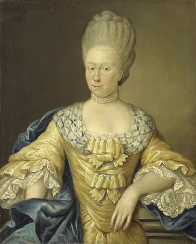 Adriana Johanna van Heusden, kone til Johan Arnold Zoutman av August Christian Hauck