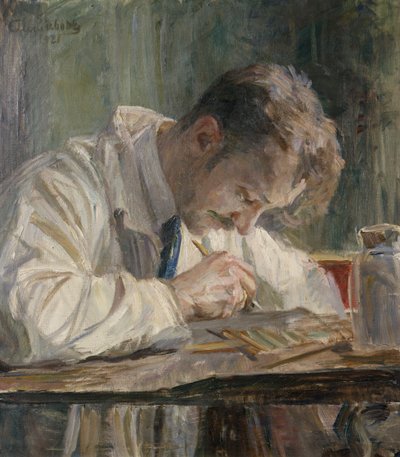 Porselensmaleren av August Eiebakke