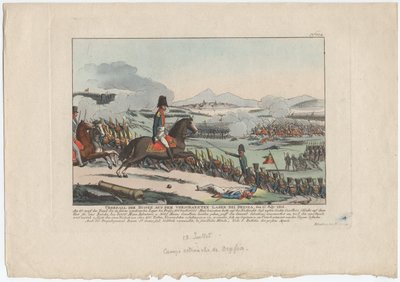 Russisk angrep fra den forankrede leiren ved Dryssa 15. juli 1812 av August Friedrich Andreas Campe
