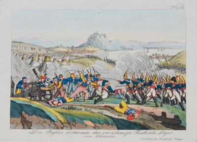 Inntak av Shumen festning i 1828, ca. 1830 av August Friedrich Andreas Campe