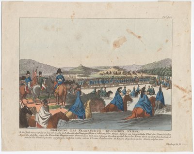 Starten på den franske invasjonen av Russland av August Friedrich Andreas Campe