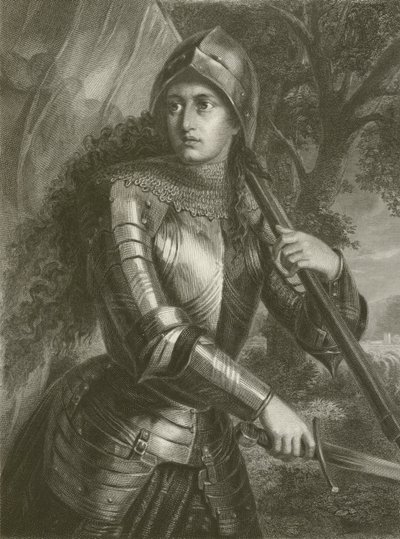 Johanna (gravering) av August Friedrich Pecht