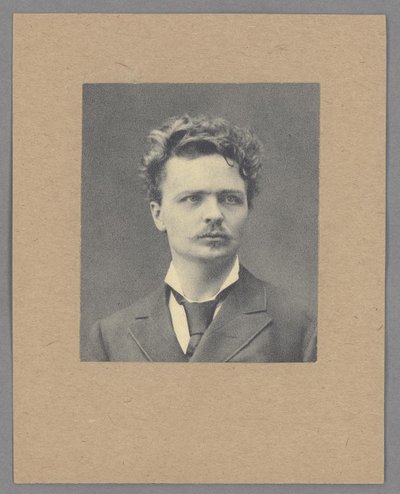 August Strindberg av August Josef Robert Roesler