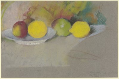 Epler og sitroner av August Macke