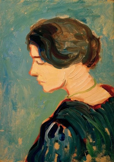 Elisabeth Macke, studieleder av August Macke