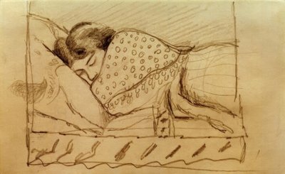 Elisabeth sover av August Macke