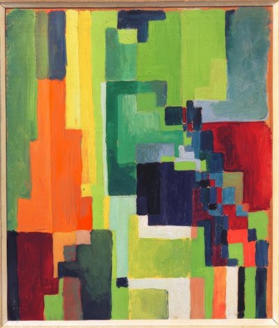 Fargede former II av August Macke