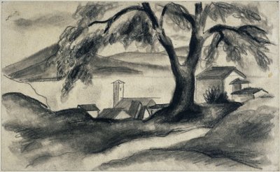 Hilterfingen ved Thunsjøen av August Macke