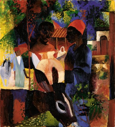 Marked i Tunis av August Macke