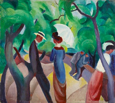 Spasertur av August Macke