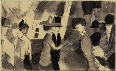 Promenade II av August Macke