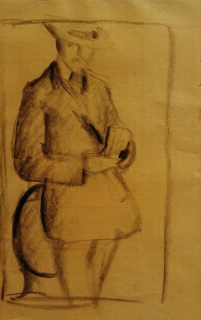 Selvportrett av August Macke