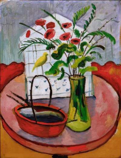 Vogelbauer av August Macke