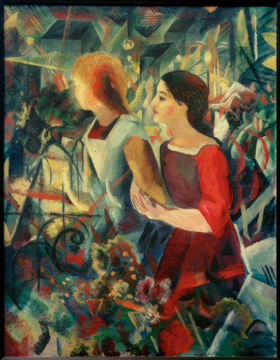 To jenter av August Macke