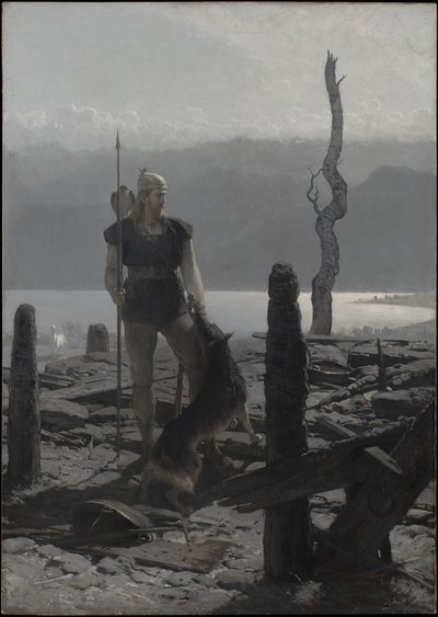 Frithiofs saga: Frithiofs gjenkomst, 1880-årene. av August Malmström
