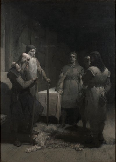 Frithiofs saga: Kong Bele og Thorsten Vikingsson, 1880-årene. av August Malmström