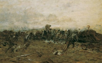 Etter slaget av August von Pettenkofen