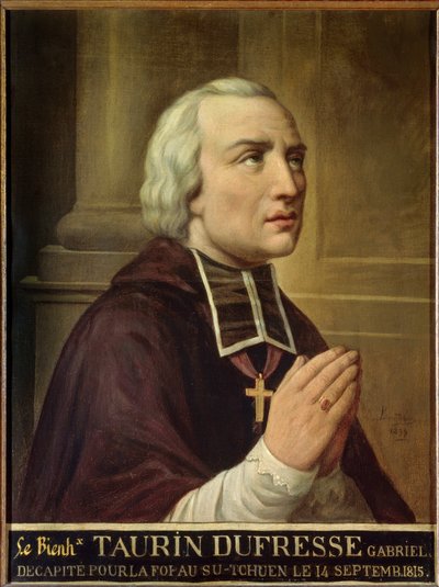 Misjonæren Taurin Dufresse av Auguste Alexandre Baudran