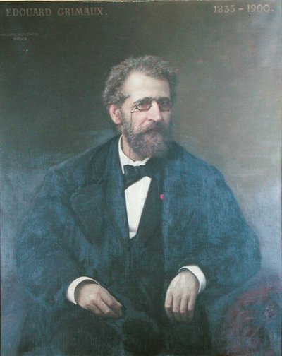 Edouard Grimaux (1835-1900) (olje på lerret) av Auguste Alexandre Hirsch