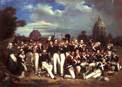 Company of the Second Legion, i Champ de Mars av Auguste Antoine Masse