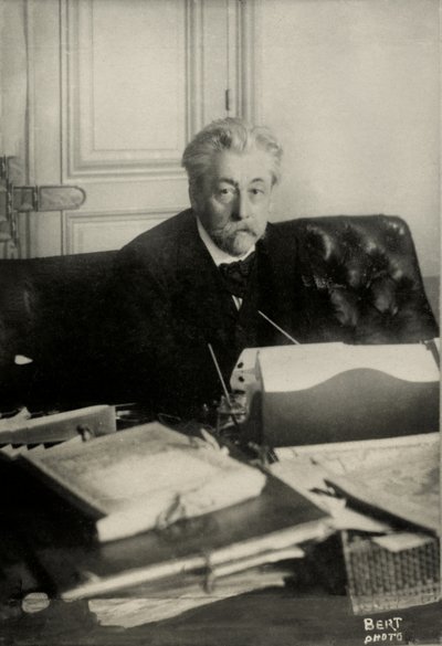 Portrett av forfatteren Frederic Masson (foto) av Auguste Bert