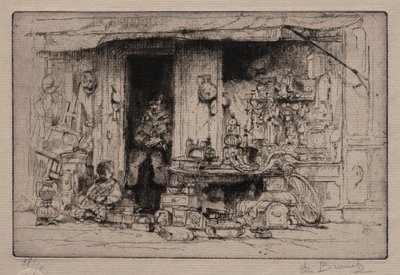 Odds and Ends-forhandleren av Auguste Brouet