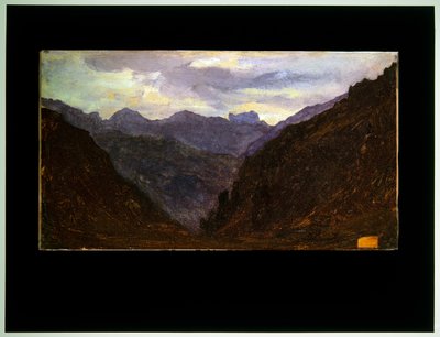 To landskap av Auguste Francois Bonheur