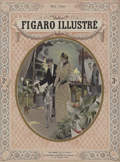 mai blomster av Auguste Francois Gorguet