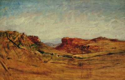 Landskap av Auguste Francois Ravier