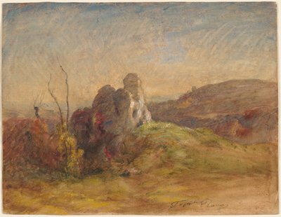 Landskap, 1870-1884. av Auguste Francois Ravier