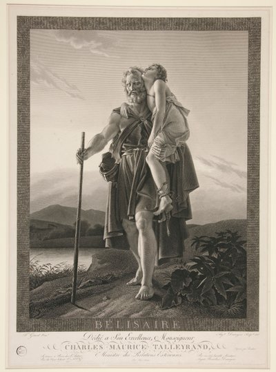 Belisaire av Auguste Gaspard Louis Desnoyers