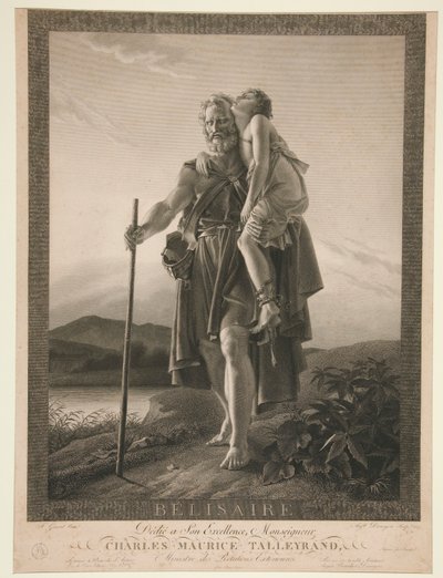 Belisarius av Auguste Gaspard Louis Desnoyers