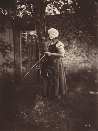 Bonde, ca. 1870. av Auguste Giraudon