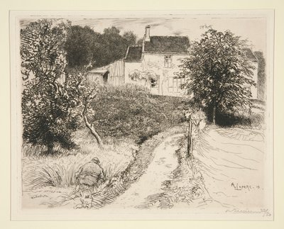 At Bellot (Seine-et-Marne) (At Bellot [Seine-et-Marne]) av Auguste Lepere